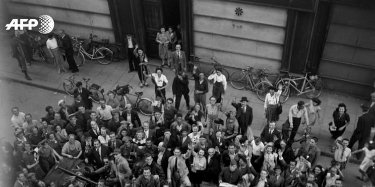 Cinco días antes de la liberación de París, un grupo de resistentes crea la AFP